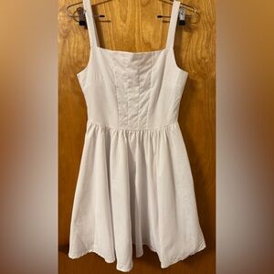 NWOT Halfheart white dress. Size small